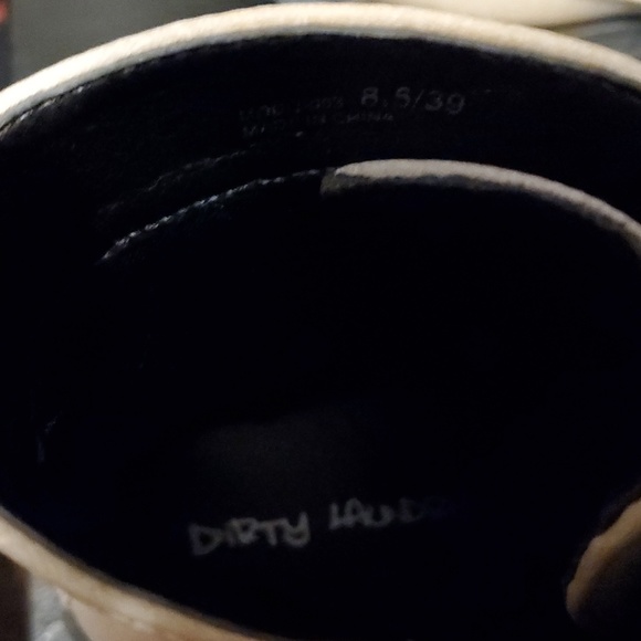 Tan n black Combat Boots - Picture 4 of 4